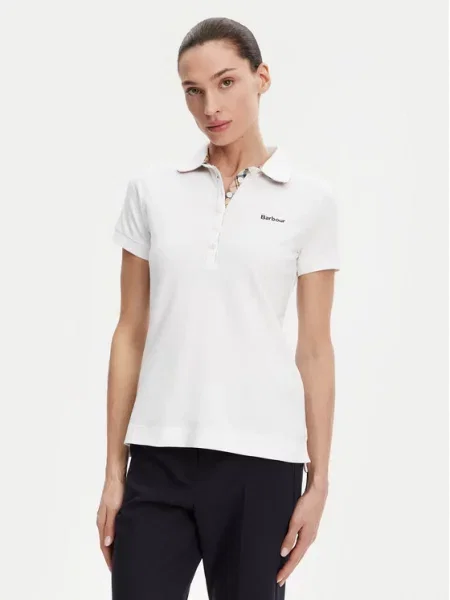 Polo majica Barbour bela