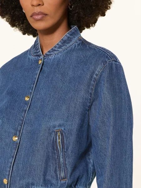 Riani Džínová Bunda authentic dark blue modrá