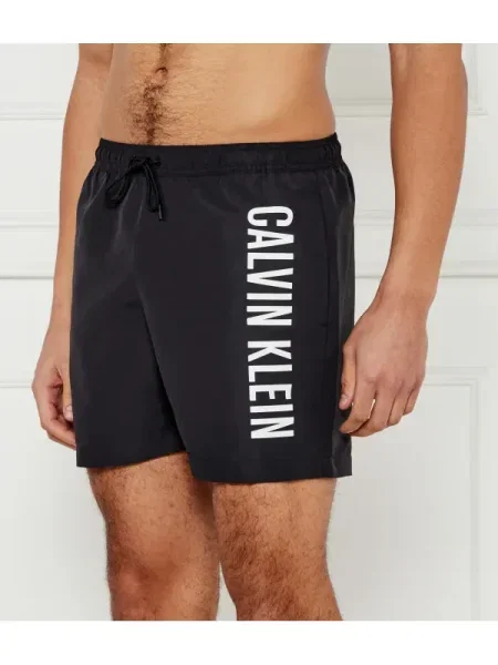 Fürdőruhák Calvin Klein Jeans Medium Drawstring Boardshorts Black M fekete