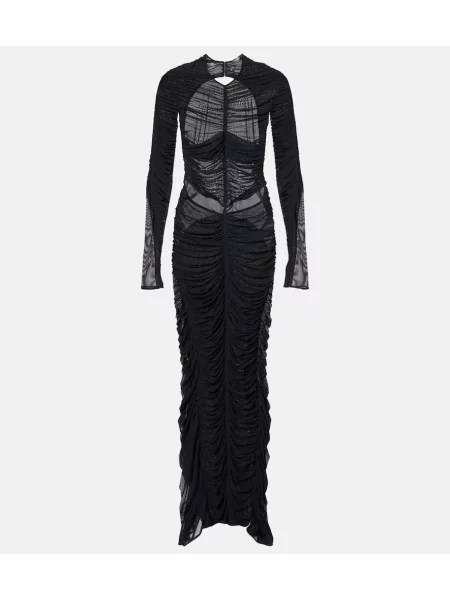 Rochie Mugler plasă negru