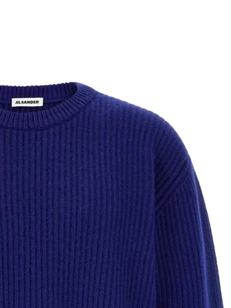 Pulover Jil Sander albastru