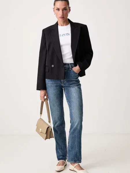 LEVI'S ® Majica ESSENTIAL modra bela