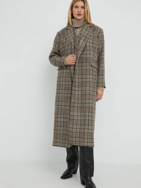 Вовняне пальто Herskind Wanda перехідне oversize