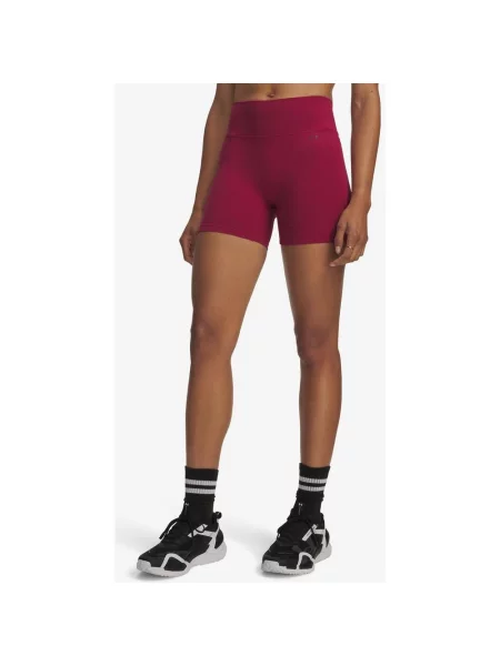 Krótkie legginsy Under Armour Motion Middy burdeos M czerwone