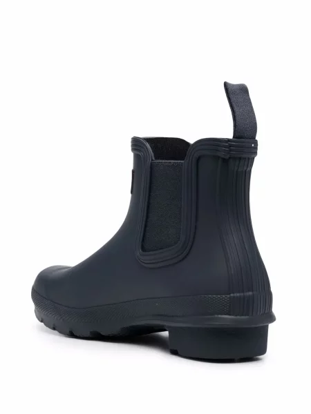Chelsea boots Hunter s autogramem modré
