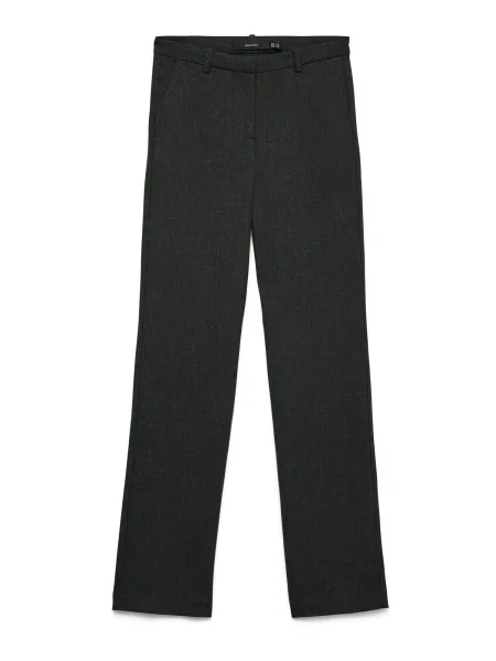 VERO MODA Hlače antracit siva