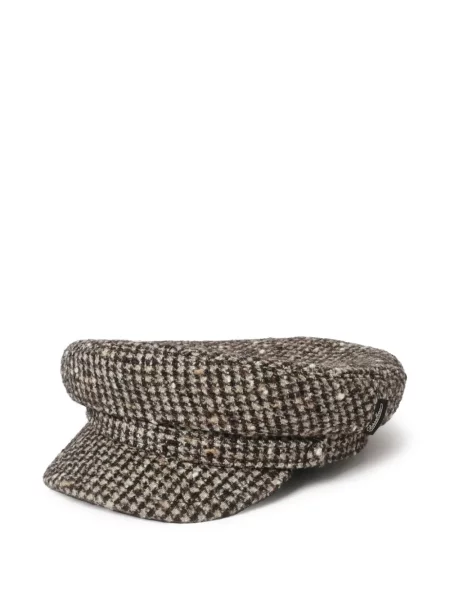 Dětské čepice Borsalino hnědý
