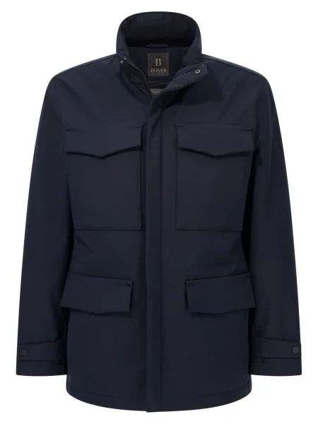 Boggi Milano Přechodná bunda marine modrá