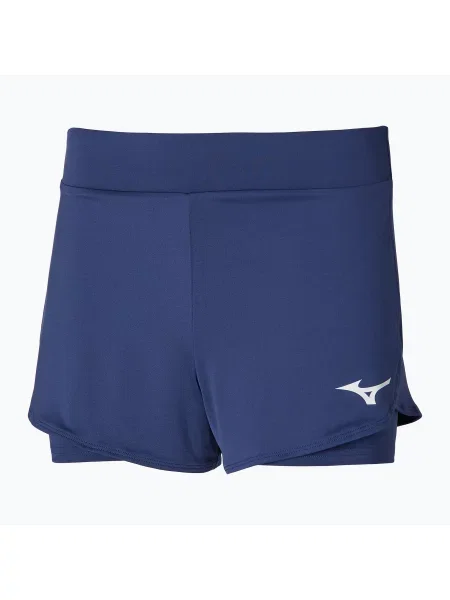 Spodenki tenisowe Mizuno Flex Short niebieskie