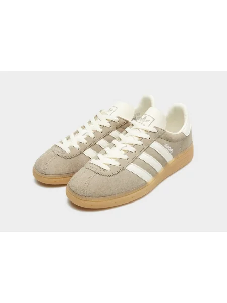 Semišové tenisky adidas Originals MUENCHEN W šedá