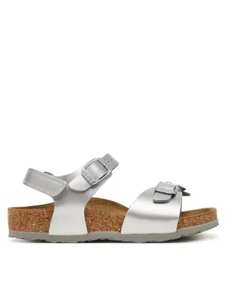 Birkenstock Босоніжки Rio As Flowers S Срібний