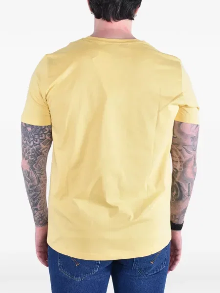 Tricou Dondup cu broderie galben