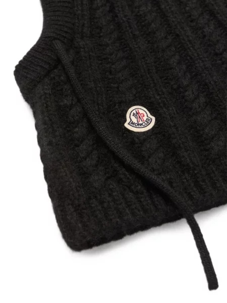 Căciulă Moncler tricotate negru