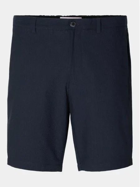 Selected Homme Шорти з тканини Slhregular-Karl cиній