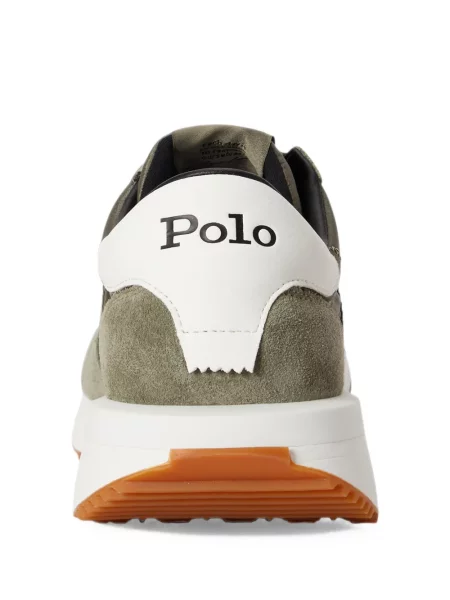 Τένις sneakers Polo Ralph Lauren με αυτόγραφο tweed μαύρο