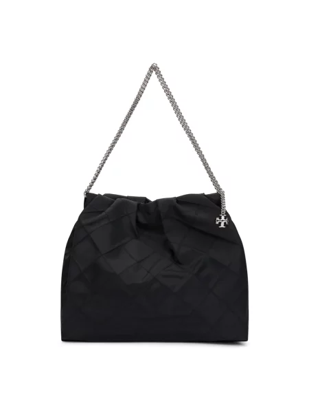 Tory Burch torebka Fleming czarna