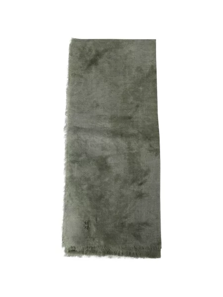 Fular Weekend Max Mara cu franjuri verde