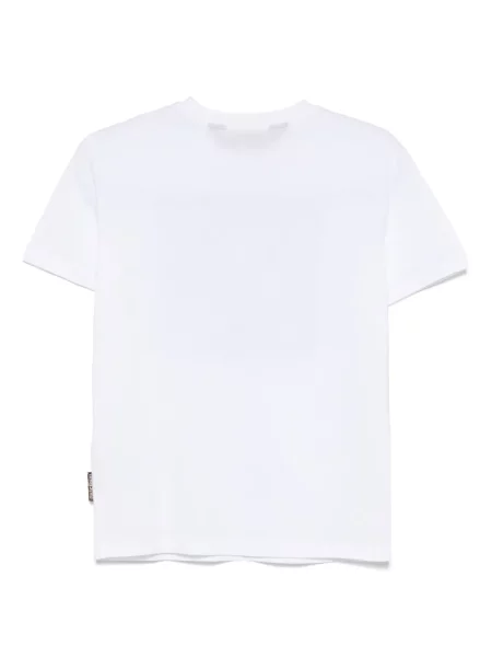 Tricou Just Cavalli cu imagine alb