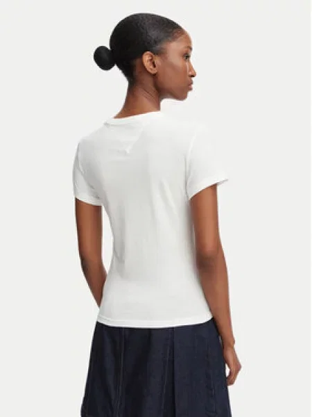 Tommy Jeans T-shirt Ess Logo bijela