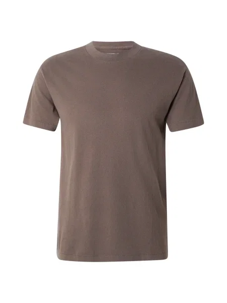 Abercrombie & Fitch Tričko ESSENTIAL' hnedá