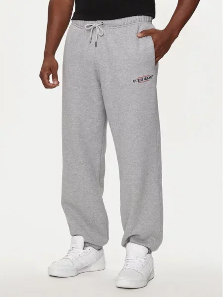 Guess Jeans Παντελόνι φόρμας γκρι