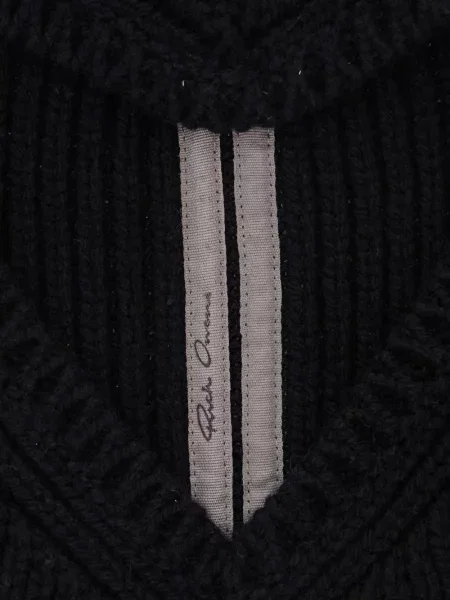 Căciulă Rick Owens de lână negru