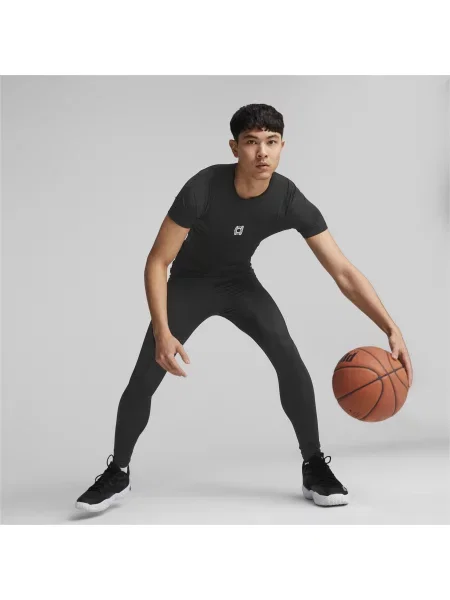 Koszulka koszykarska Hoops Team PUMA czarna