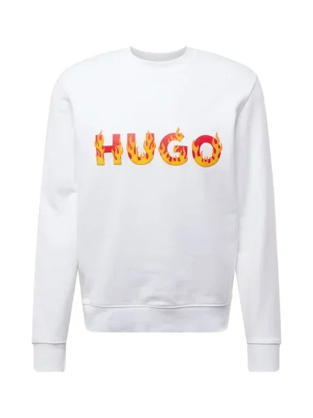 Суитчър Hugo Red с апликация бяло