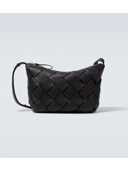 Geantă Bottega Veneta din piele negru
