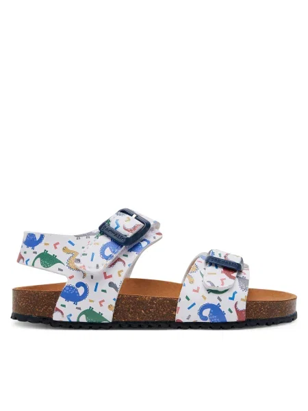 Sandále Garvalin biela