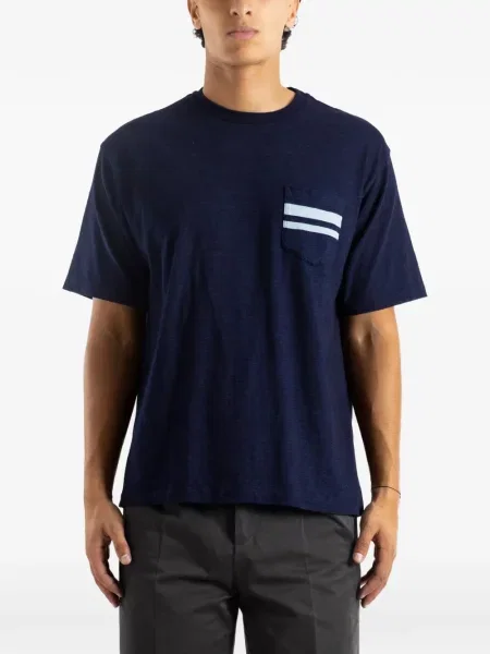 Scurt tricou Momotaro albastru