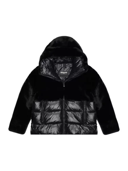 Kurtka puchowa Blauer retro czarna