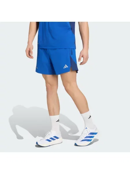 ŠORTKY TECH APPAREL CLIMACOOL COLOUR BLOCK modré