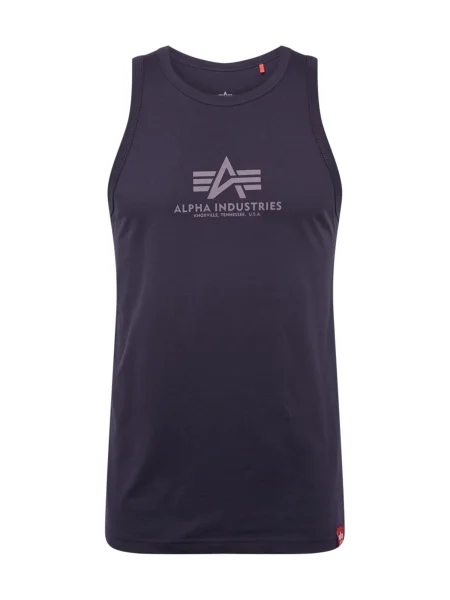 ALPHA INDUSTRIES Póló / szürke sötétkék