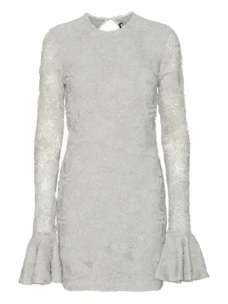 Rochie maxi Rotate Birger Christensen lungă de costum gri