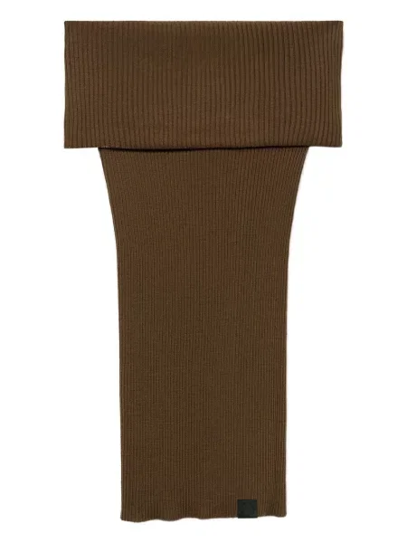 Top Stella Mccartney de lână maro