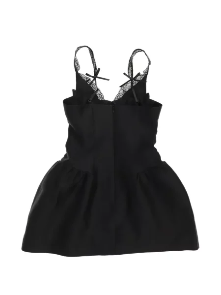 Rochie mini Shushu/tong cu funde din dantelă negru