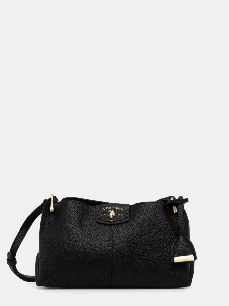 U.S. Polo Assn. torebka crossbody z imitacji skóry ROYAL STEWART czarna