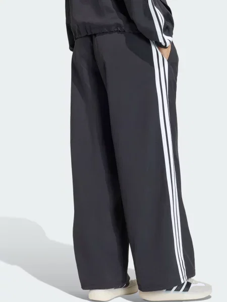 ADIDAS SPORTSWEAR Športové nohavice Iconic čierna biela