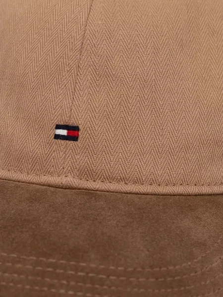 Baseballová čepice Tommy Hilfiger hnědá