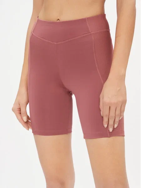 Reebok Спортни шорти Yoga Performance Tight Fit розов