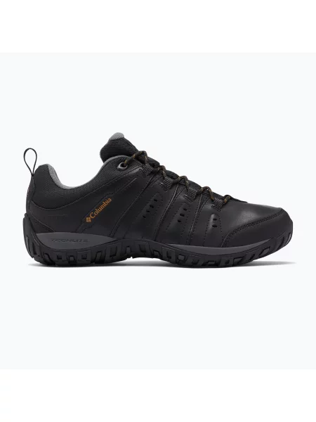 Buty turystyczne Columbia Woodburn II Waterproof black/caramel czarne