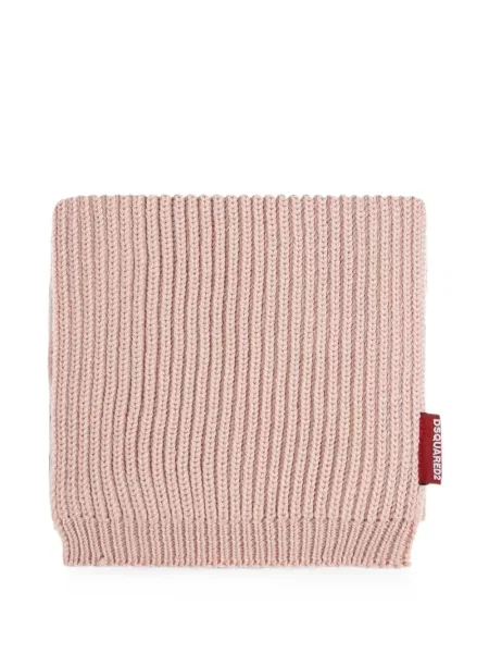 Fular Dsquared2 tricotate roz