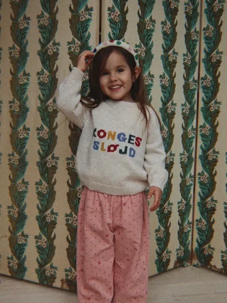 Konges Sløjd штани straight дитячі MARLO PANTS GOTS