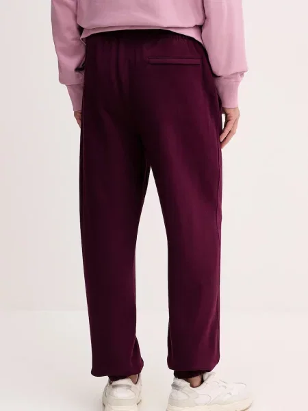 Calvin Klein Jeans spodnie dresowe fioletowe
