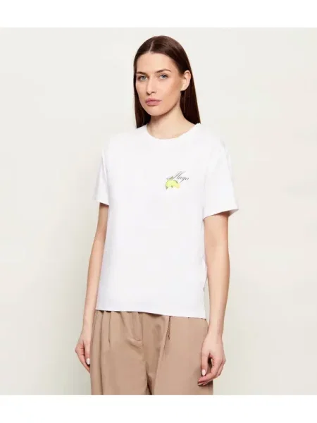 Hugo Bodywear Top de pijama casual alb