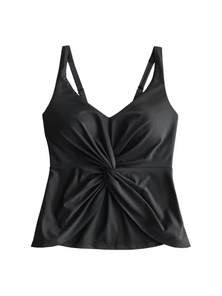 Next Majica za kopanje brez rokavov črna