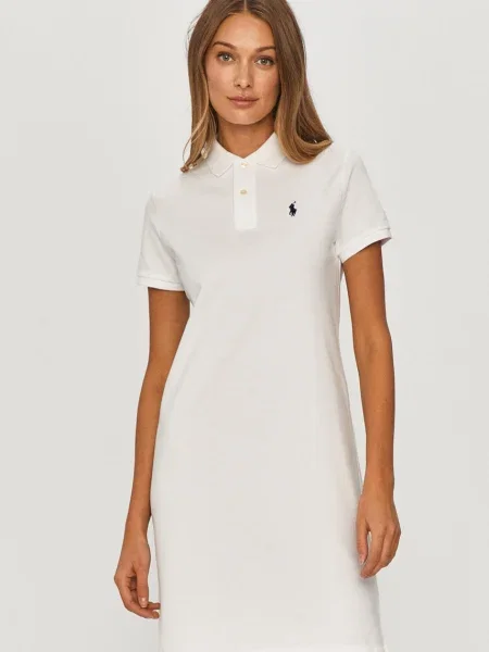 Polo Ralph Lauren Šaty bílé