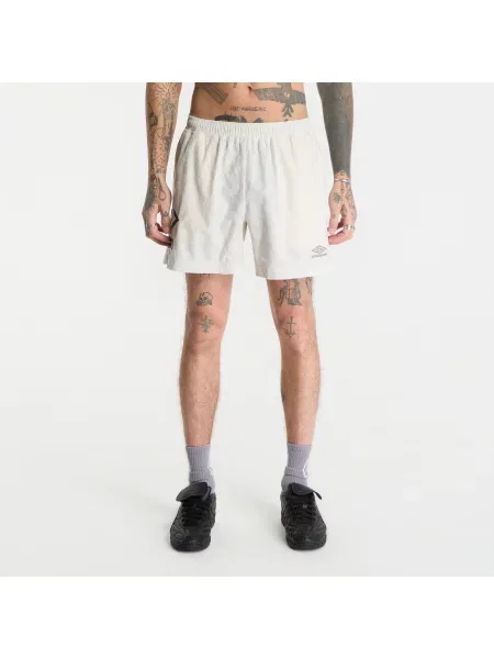 Pantaloni scurți PLEASURES x Umbro Classic Shorts Cream M