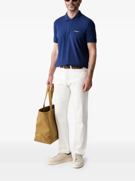 Polo Armani Exchange με σχέδιο μπλε